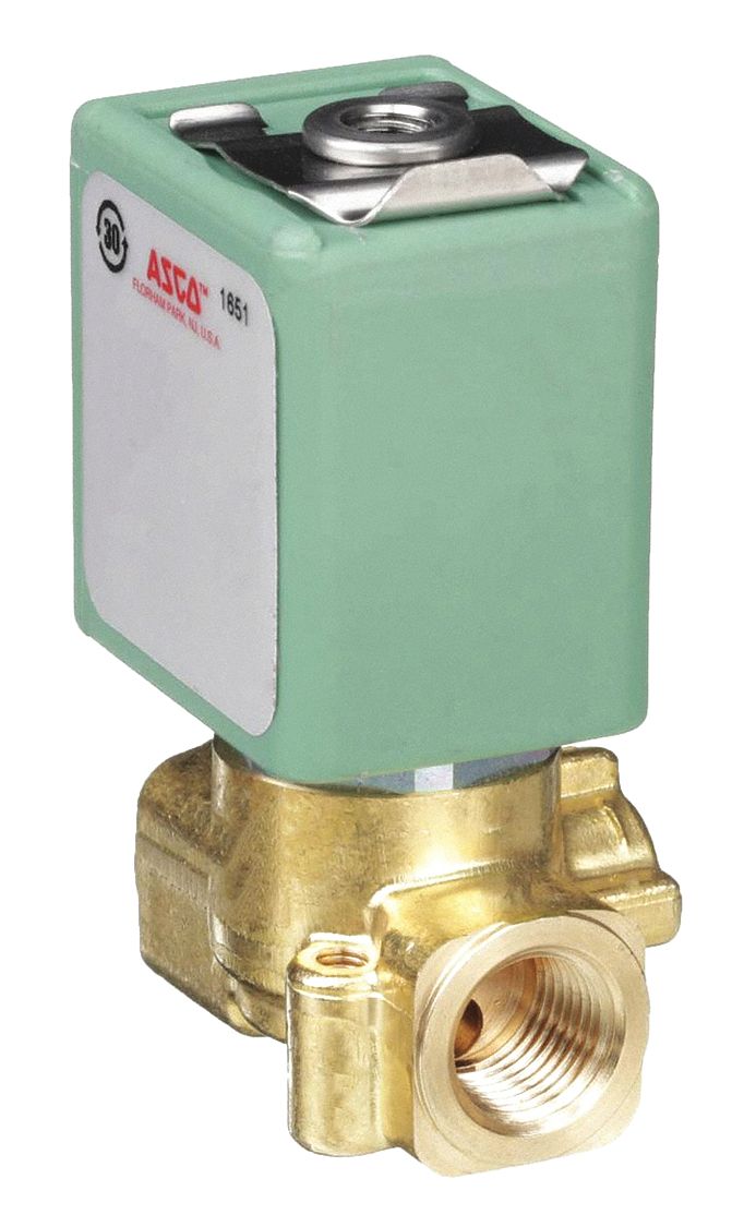 REDHAT SC8356A002V Solenoid Valve Brass NC Air Inert Gas