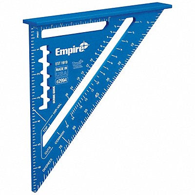 EMPIRE E2994 Laser Etched Rafter Square 7