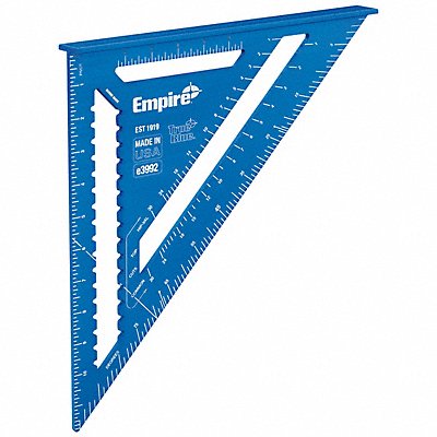 EMPIRE E3992 High Visibility Rafter Square 12