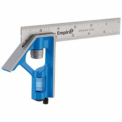 EMPIRE E255 Pocket Combination Square w/Vial 6