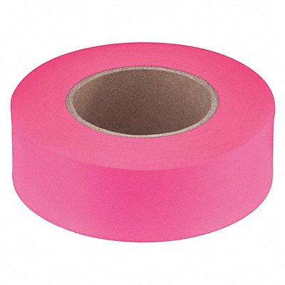 GRAINGER 77003 Flagging Tape Pink 200 ft x 1