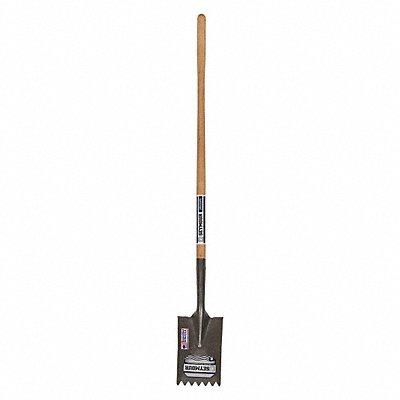 SEYMOUR MIDWEST 49168 Notched Roofing Spade 48 Wood Handle