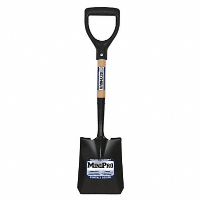 SEYMOUR MIDWEST 49353GRA Square pt. Shovel 27 Wood Handle