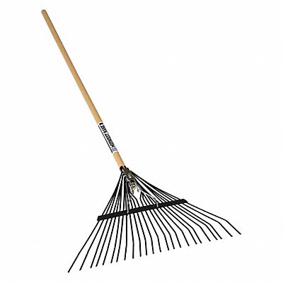 SEYMOUR MIDWEST 40945 Leaf Rake 24 Tine 54 Wood Handle