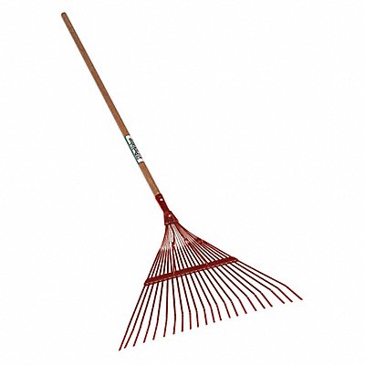 SEYMOUR MIDWEST 40940 Leaf Rake 18 Tine 18 Head 48 Handle