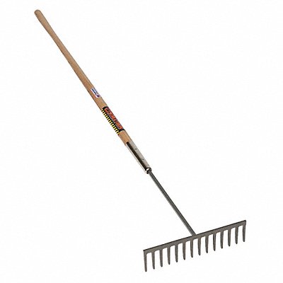 SEYMOUR MIDWEST STRUCTRON 63128 Forged Asphalt Rake 14 Tine 60 Handle