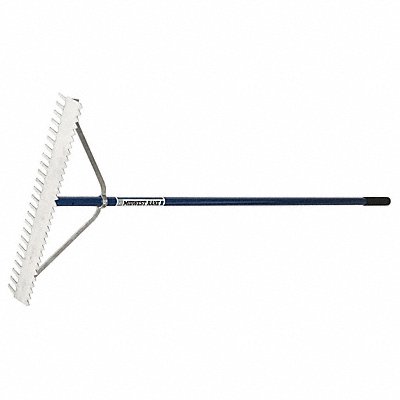 SEYMOUR MIDWEST 12536GRA Asphalt Lute 24 Tines Aluminum Handle