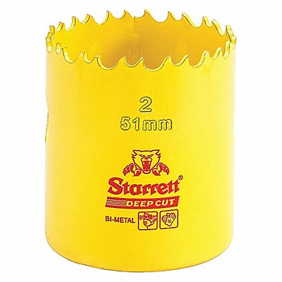 STARRETT DCH0200G Bi-Metal Deep Cut Hole Saw 2 51mm