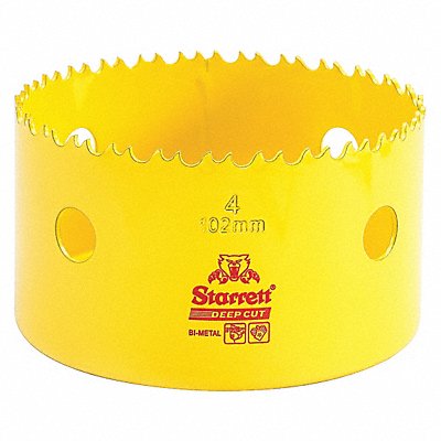STARRETT DCH0400G Bi-Metal Deep Cut Hole Saw 4 102mm