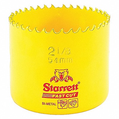 STARRETT FCH0218G Bi-Metal Fast Cut Hole Saw 2-1/8 54mm