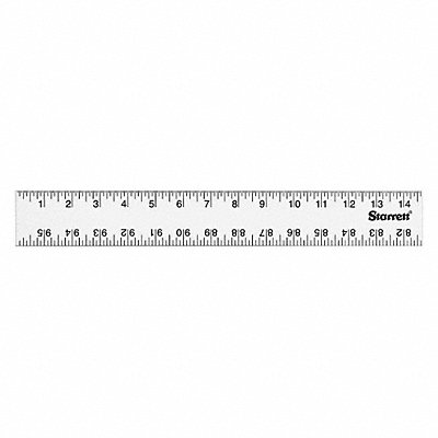 STARRETT ASE96 Aluminum Rule Straight Edge 96