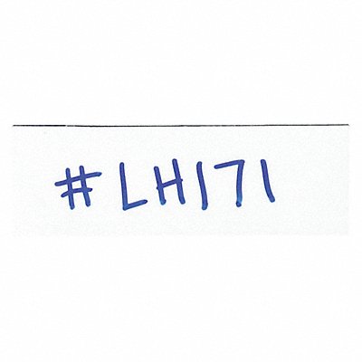 PARTNERS BRAND LH171 Warehouse LabelMagneticStrips 1 x3 PK25