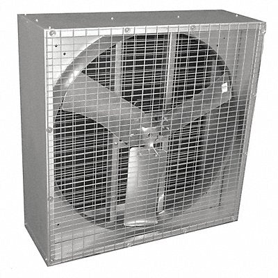 DAYTON 44YU07 Agr Exht Fan 36In Bl Galvanised Steel 115/230V