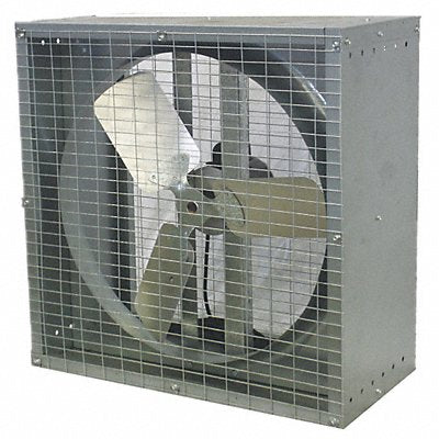 DAYTON 44YU13 Agr ExhFn 24In Bl Galvanised Steel 115/230V