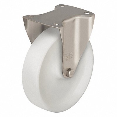 GRAINGER BXPO125XR Standard Plate Castor Rigid 330 lb.