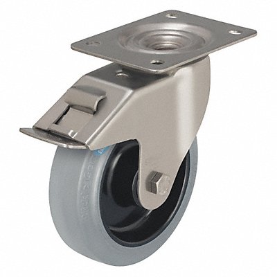 GRAINGER LEXPOEV125XRFISG Standard Plate Castor Swivel 330 lb.