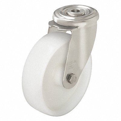 GRAINGER LEXRPO100XR Corrosion-Resistant Bolt-Hole Castor