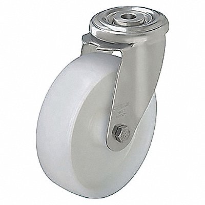 GRAINGER LEXRPO80XR Corrosion-Resistant Bolt-Hole Castor