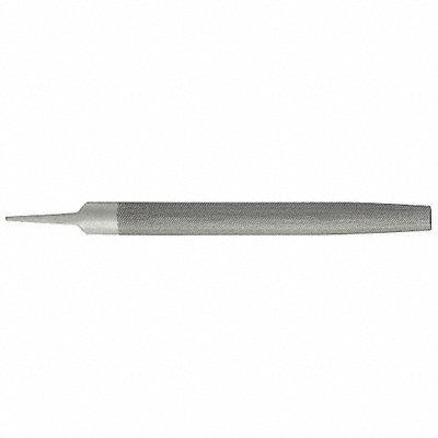 WESTWARD 44ZD54 Half Round File American Second/Double