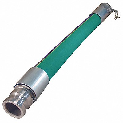BOSTON H059924PUR5SSCXE Chemical Hose 1-1/2 ID x 5 ft Purple
