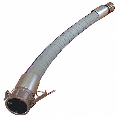NOVAFLEX 6200WG3220CE Food Hose 2 ID x 20 ft L Grey