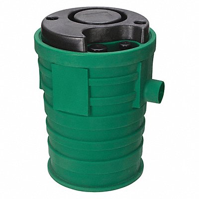 LITTLE GIANT 513614 Sewage Basin Cap. 41.0 gal Plastic