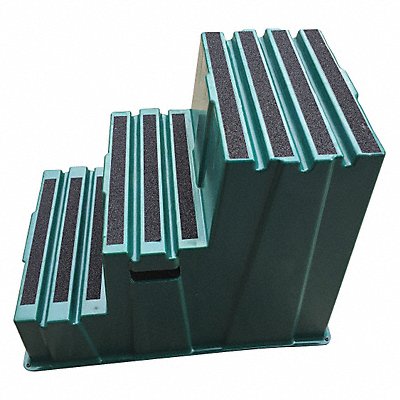 GRAINGER 44ZJ57 J2238 Step Stand Number of Steps 3