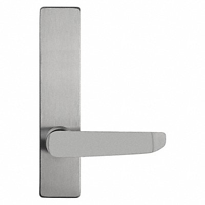 DETEX 14BN689WCYL Exit Trim Value Series Lever Silver