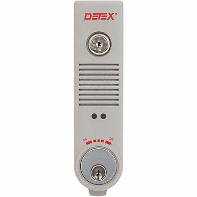 DETEX EAX500GreyWCYL Exit Door Alarm 9V Battery Plastic 100dB