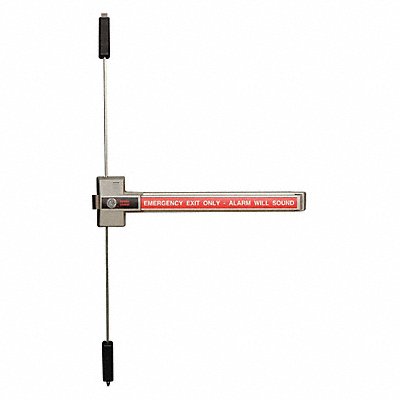 DETEX ECL230XTDBWCYL Rim Exit Device with Alarm ECL-230