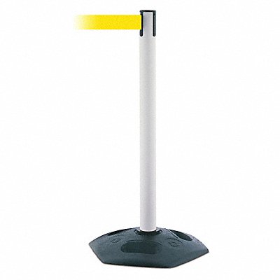 TENSABARRIER 88632MAXNOY5XC Barrier Post with Belt Yellow