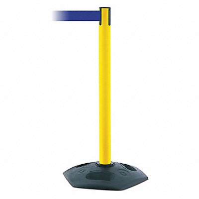 TENSABARRIER 88635MAXNOL5XC Barrier Post with Belt Blue