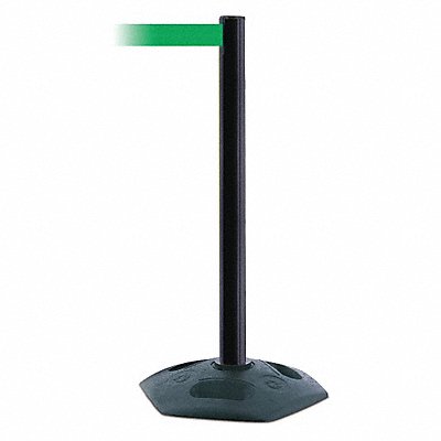 TENSABARRIER 88633MAXNOG6XC Barrier Post with Belt Green