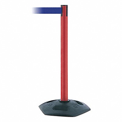 TENSABARRIER 88621MAXNOL5XC Barrier Post with Belt Blue