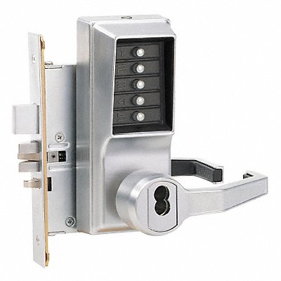 KABA SIMPLEX R8148B26D41 Push Button Lockset 8000 Right Lever