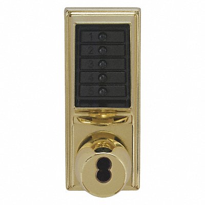 KABA SIMPLEX EE1011EE10110341 Push Button Lockset 1000 Nonhanded Knob