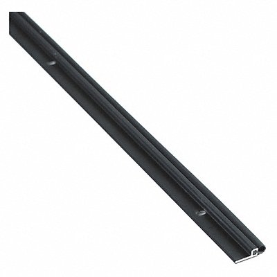 NATIONAL GUARD 155VDKB36 Weatherstrip 3/16in. Vinyl Black