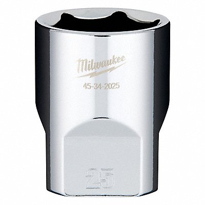 MILWAUKEE 45342025 1/2 Drive 25mm Socket