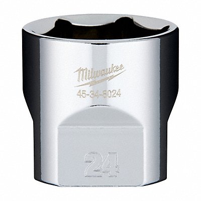 MILWAUKEE 45348024 3/8 Drive 24mm Socket