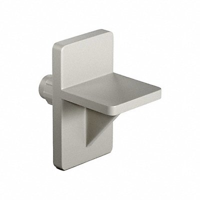 GRAINGER 4599 Shelf Support Plastic 50 lb Load Cap.
