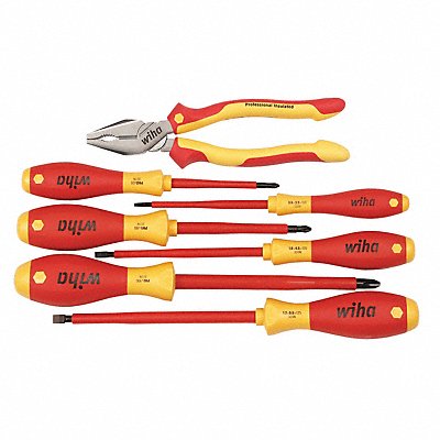 WIHA 32858 Electricians Tool Kit 7 pcs.