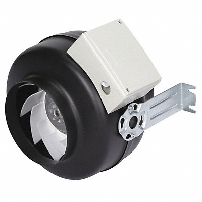 DAYTON 23226 Steel 9 W Inline Fan for 8 Dia Duct