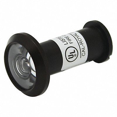 GRAINGER 191150ORBZ Door Viewer Painted 9/16 Hole Dia