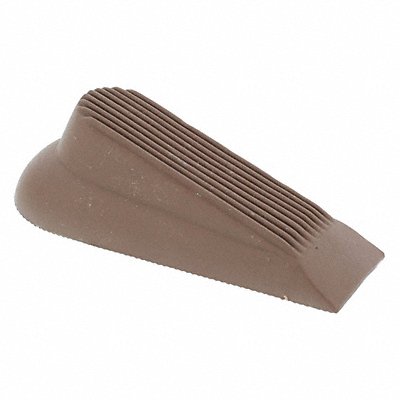 GRAINGER 191147 Door Stop Rubber Brown
