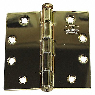 GRAINGER 56408BRS Butt Hinge Steel 150.0 lb Load Capacity