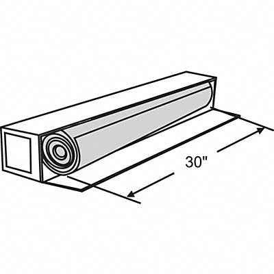 GRAINGER 6943 Door/Window Screen Fiberglass 30 W