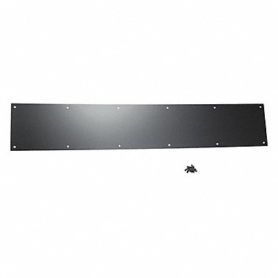 GRAINGER 18163SNK Protection Plate Kick/Stretcher 6 H