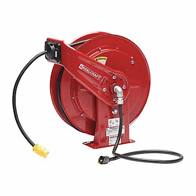 REELCRAFT L701001233 Cord Reel 100ft 12 AWG Connector 120VAC