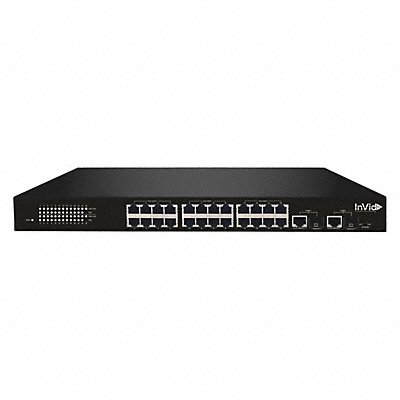 ULTRA VISLRPOE242 PoE Switch 24 Camera Inputs Metal