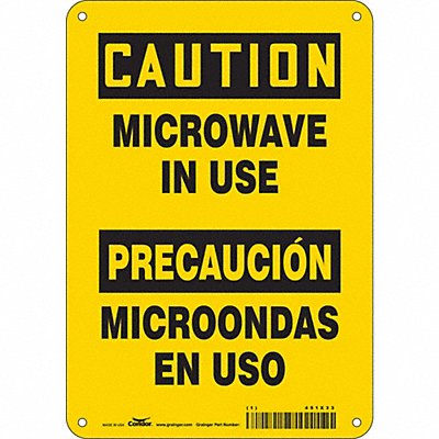 CONDOR 451X33 Safety Sign Radiofrequency/Microwave 7 H